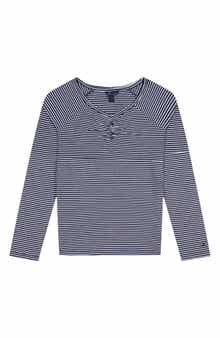 Kids' Striped Raglan Sleeve T-Shirt