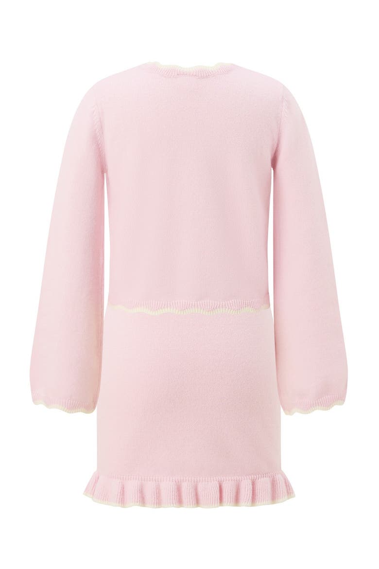 Carla Knit Cardigan, Alternate, color, Pink