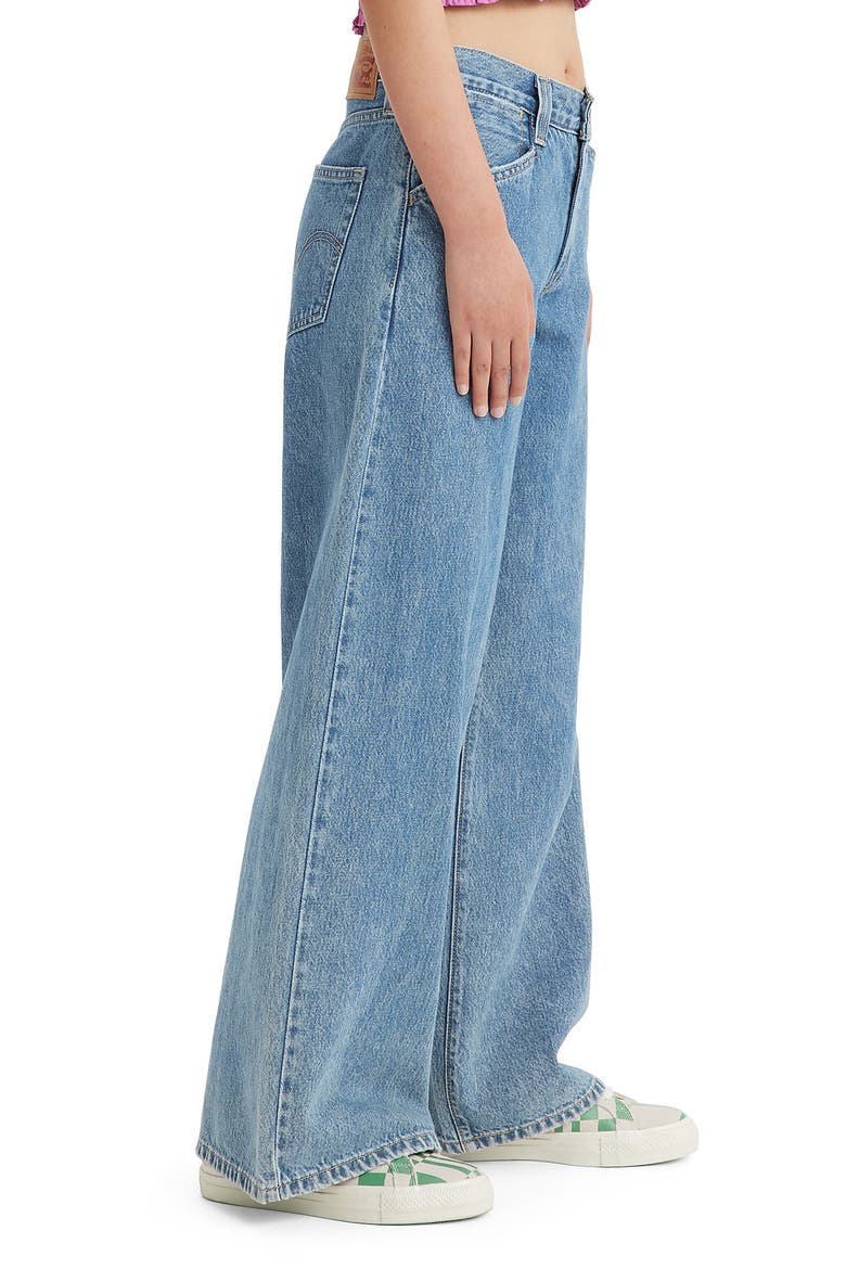 '94 Baggy Wide Leg Jeans, Alternate, color, TAKE CHANCES