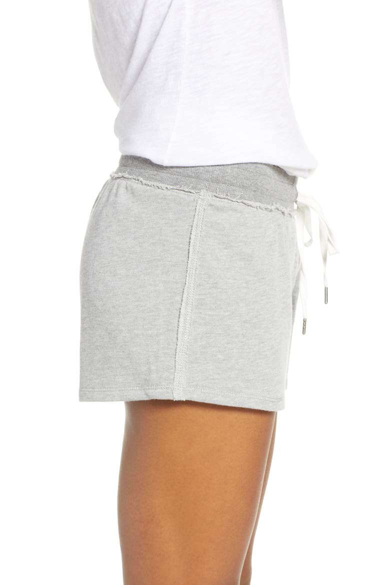 Laid Back Lounge Shorts, Alternate, color, HEATHER GREY
