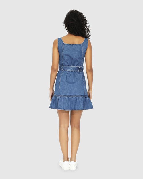 BELLE & BLOOM BELLE & BLOOM REUNITE DENIM MINI DRESS