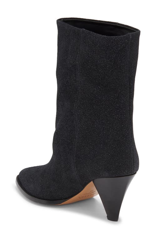 Isabel Marant Rouxa Pointy Toe Bootie In Black