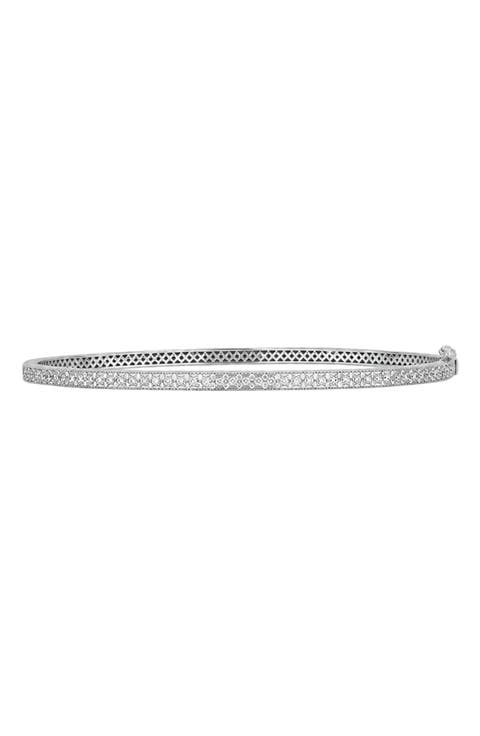 Rita Diamond Hinge Bracelet