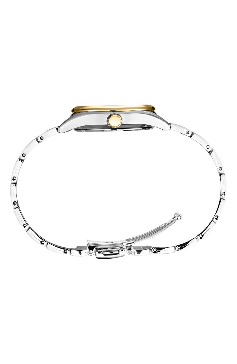 SEIKO WATCHES Essentials Mother-of-Pearl Bracelet Watch, 29.8mm, Alternate, color, Two Tone