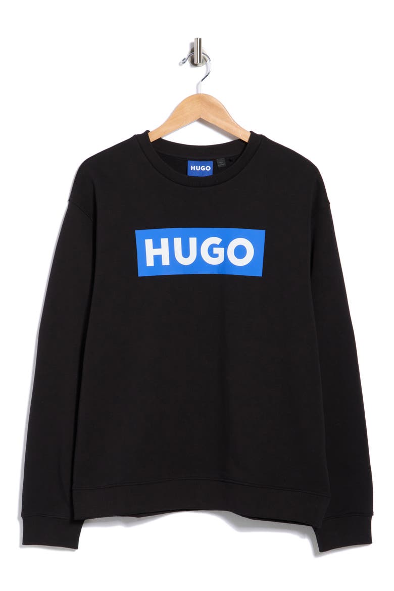 Classic Crewneck Sweatshirt, Alternate, color, BLACK