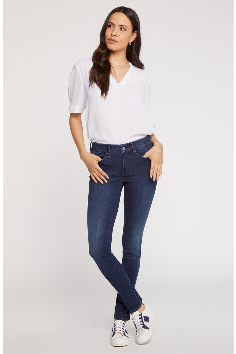 Alina Waist Match Denim Leggings, Alternate, color, UNDERGROUND