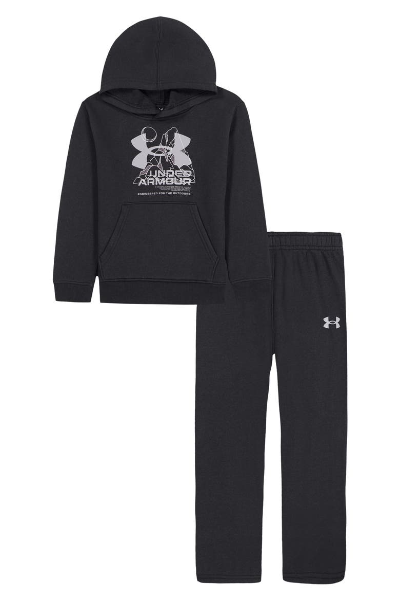Kids' Shadow Mountain Tech Fleece Set, Main, color, BLACK