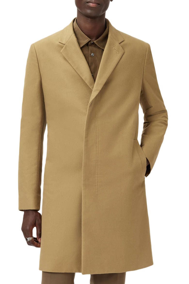 Rhett Moleskin Coat, Main, color, DARK TAN