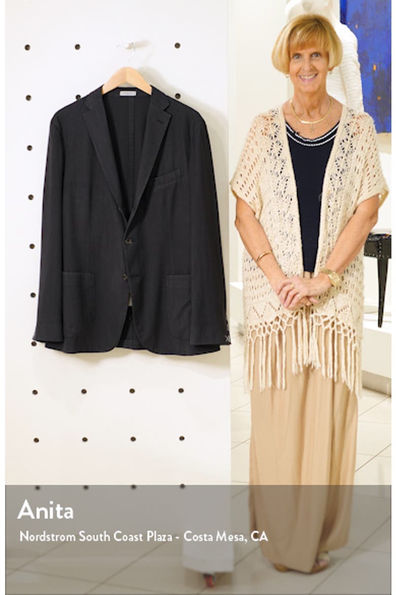 Travel K Slim Fit Wool Blazer video