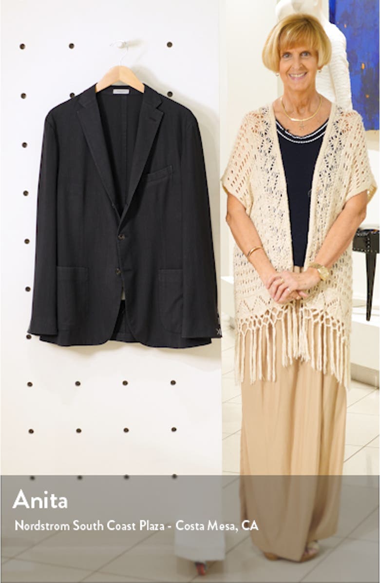 Travel K Slim Fit Wool Blazer, sales video thumbnail