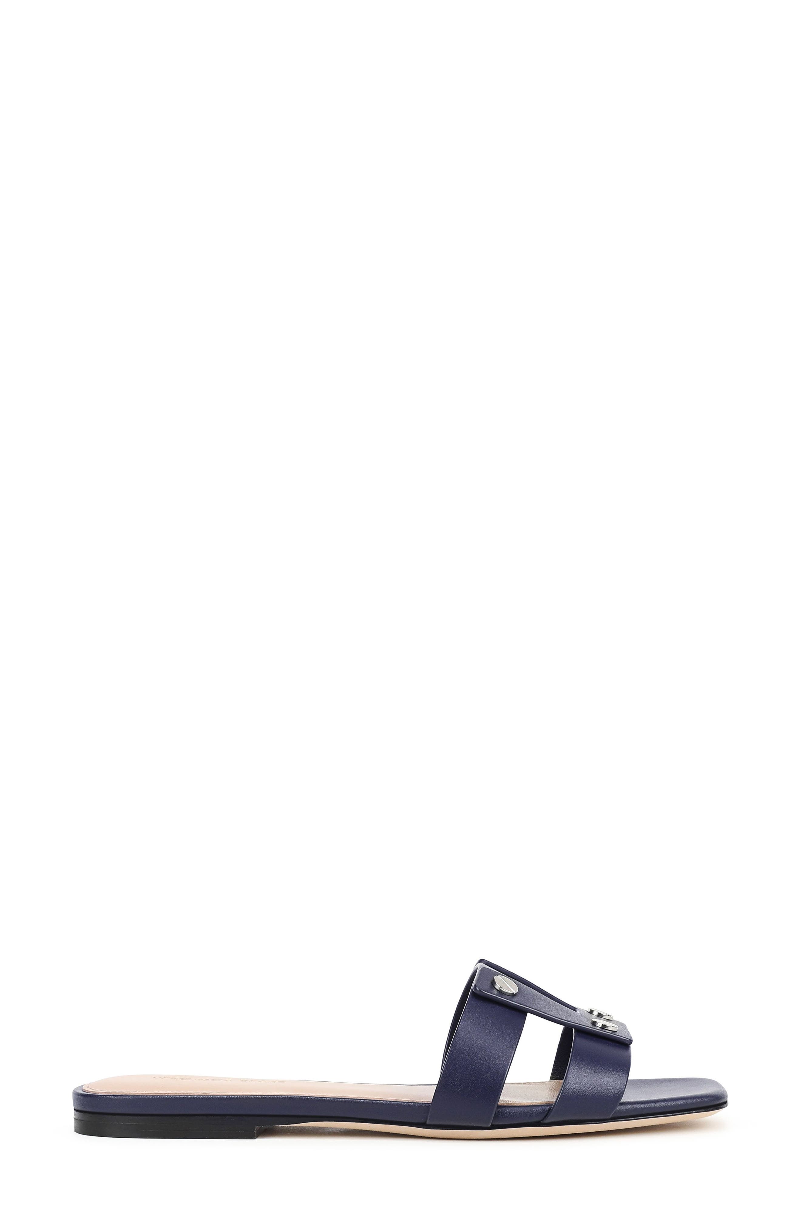 Via Slide Sandal, Alternate, color, NAVY