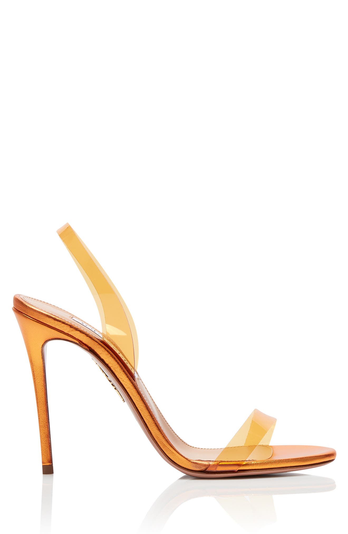Aquazzura So Nude Slingback Sandal, Main, color, 