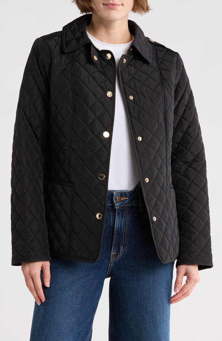 Michael Kors Quilted Jacket, Alternate, color, 