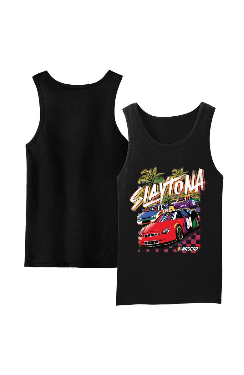 NASCAR Men's NASCAR Black  Slaytona Tank Top, Main, color, Black