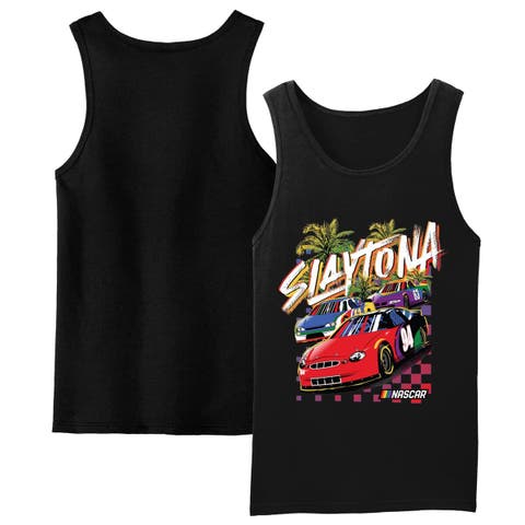 Men's NASCAR Black  Slaytona Tank Top