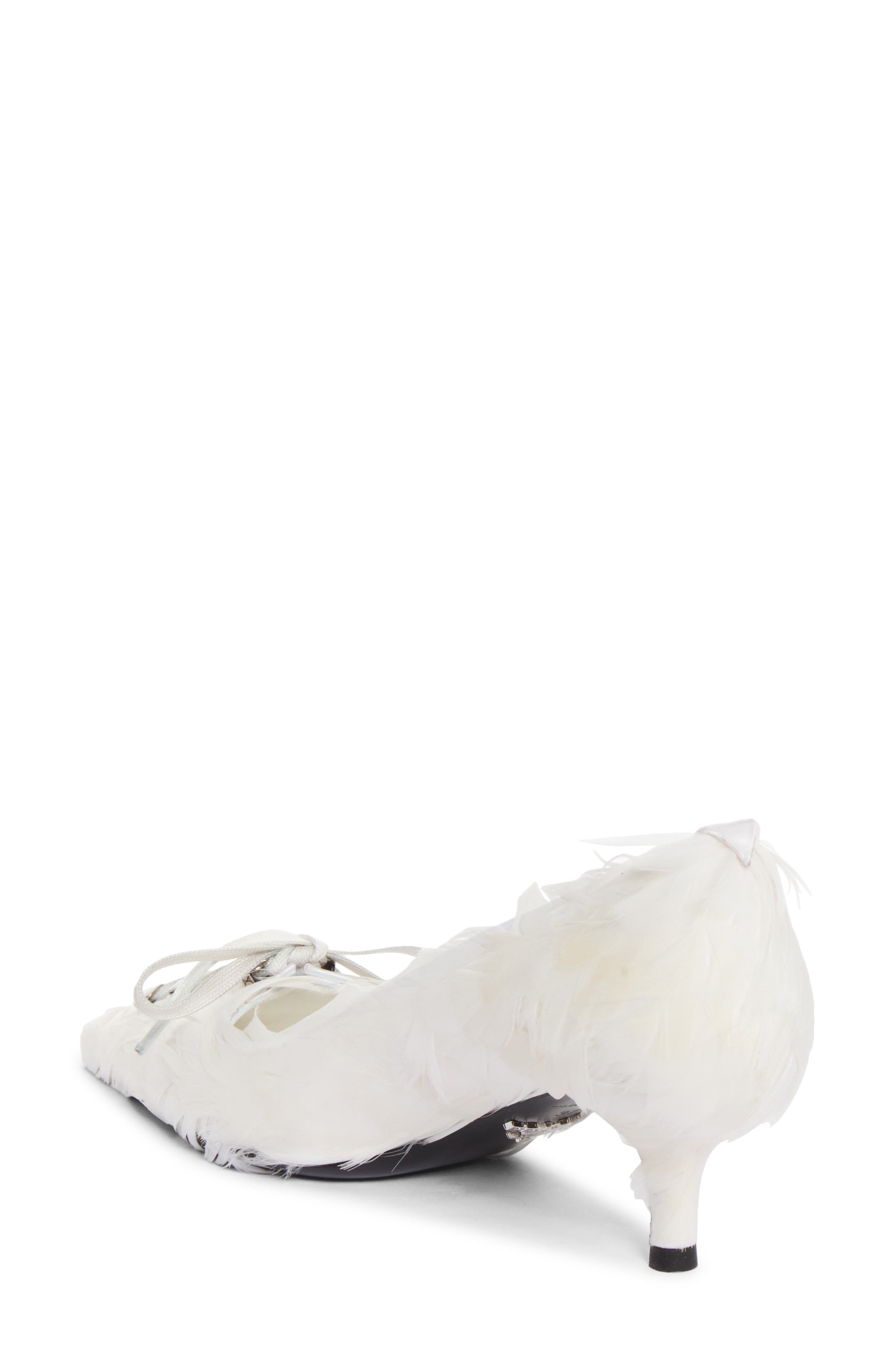 Runway Kitten Heel Pump, Alternate, color, BIANCO