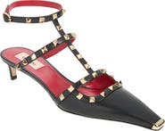 Valentino Garavani Rockstud Kitten Heel Pump