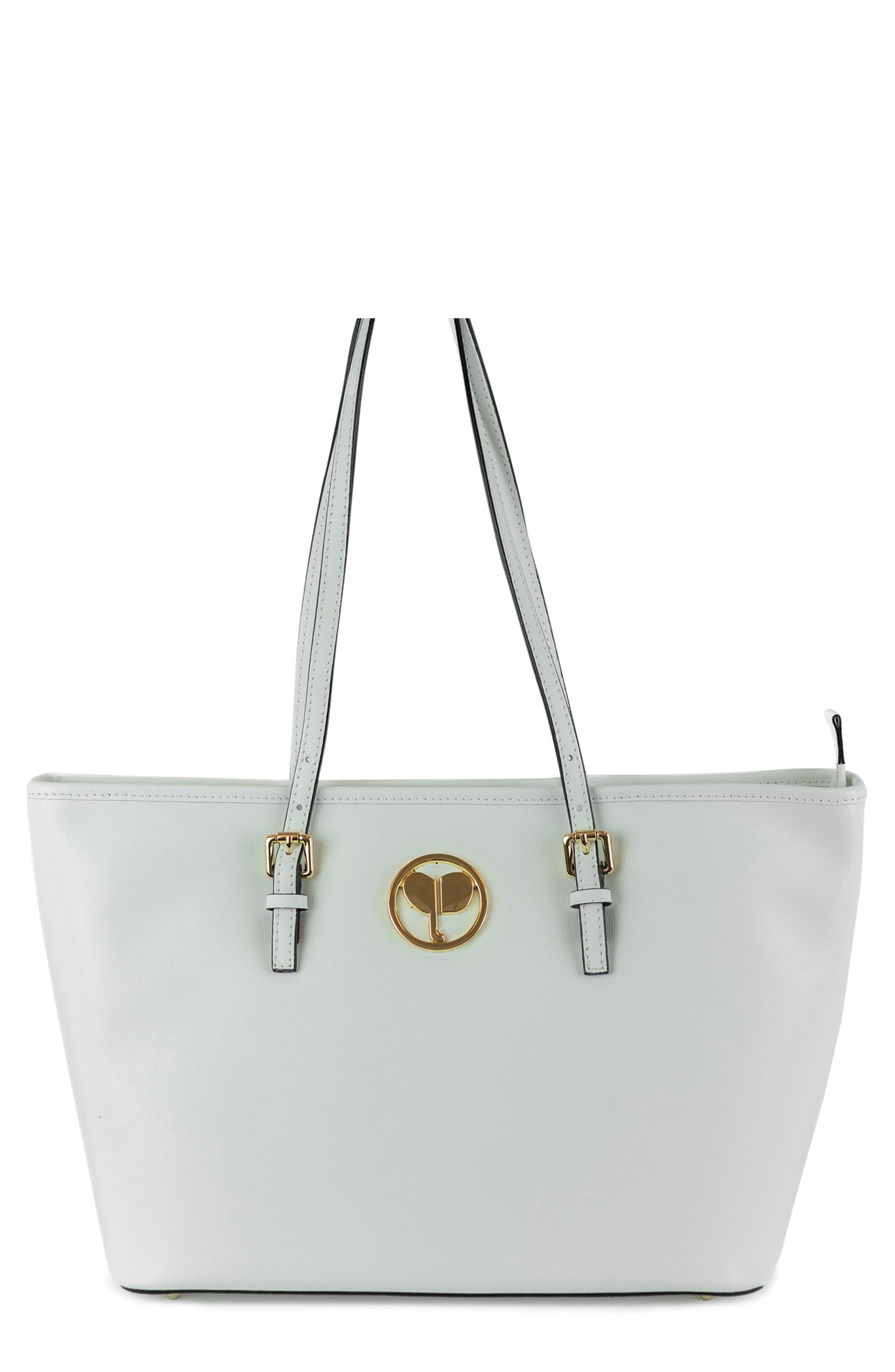 Persaman New York Leather Tote, Main, color, 