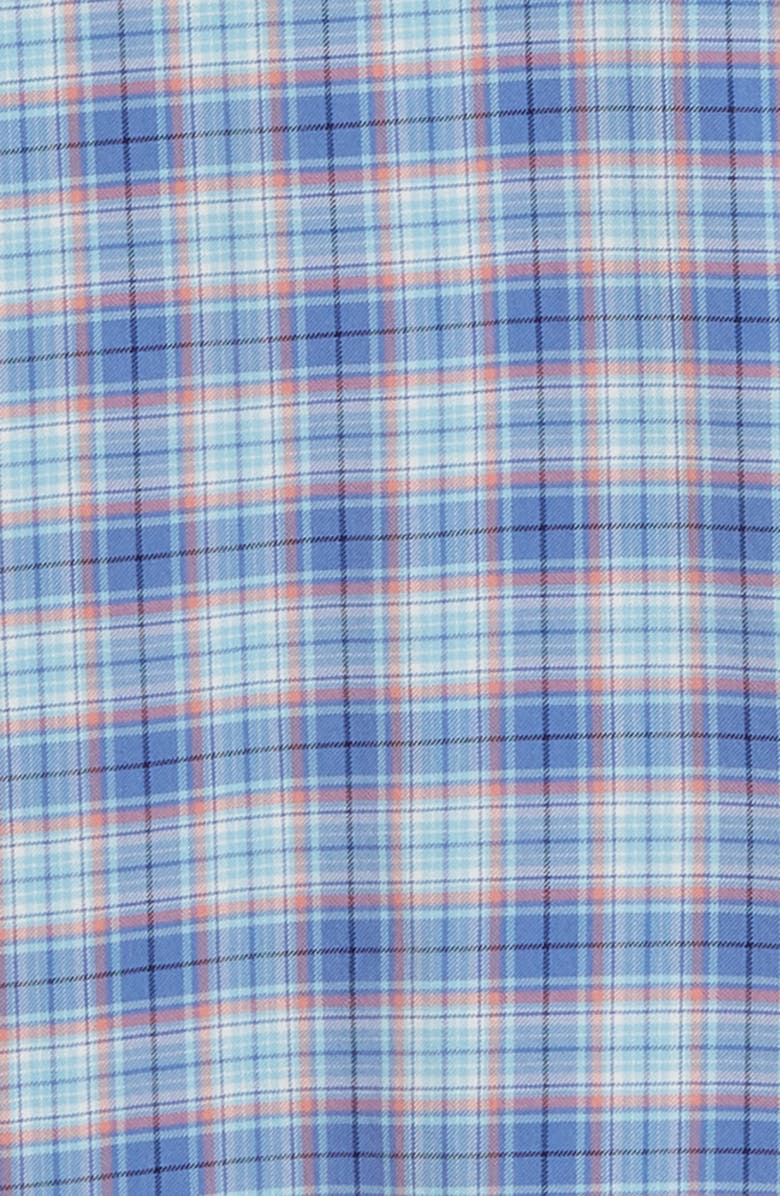 Peter Millar Seaside Regular Fit Plaid Sport Shirt, Alternate, color, 