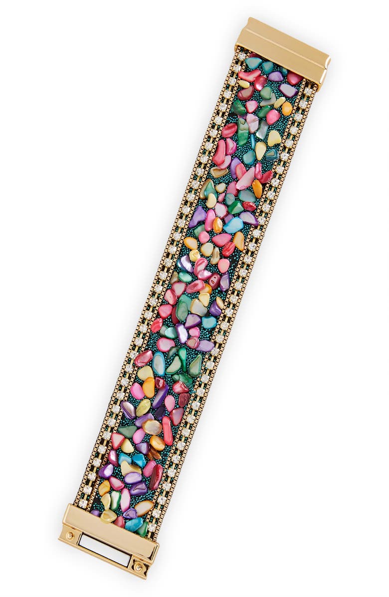 SAACHI Stone Beaded Bracelet, Alternate, color, 
