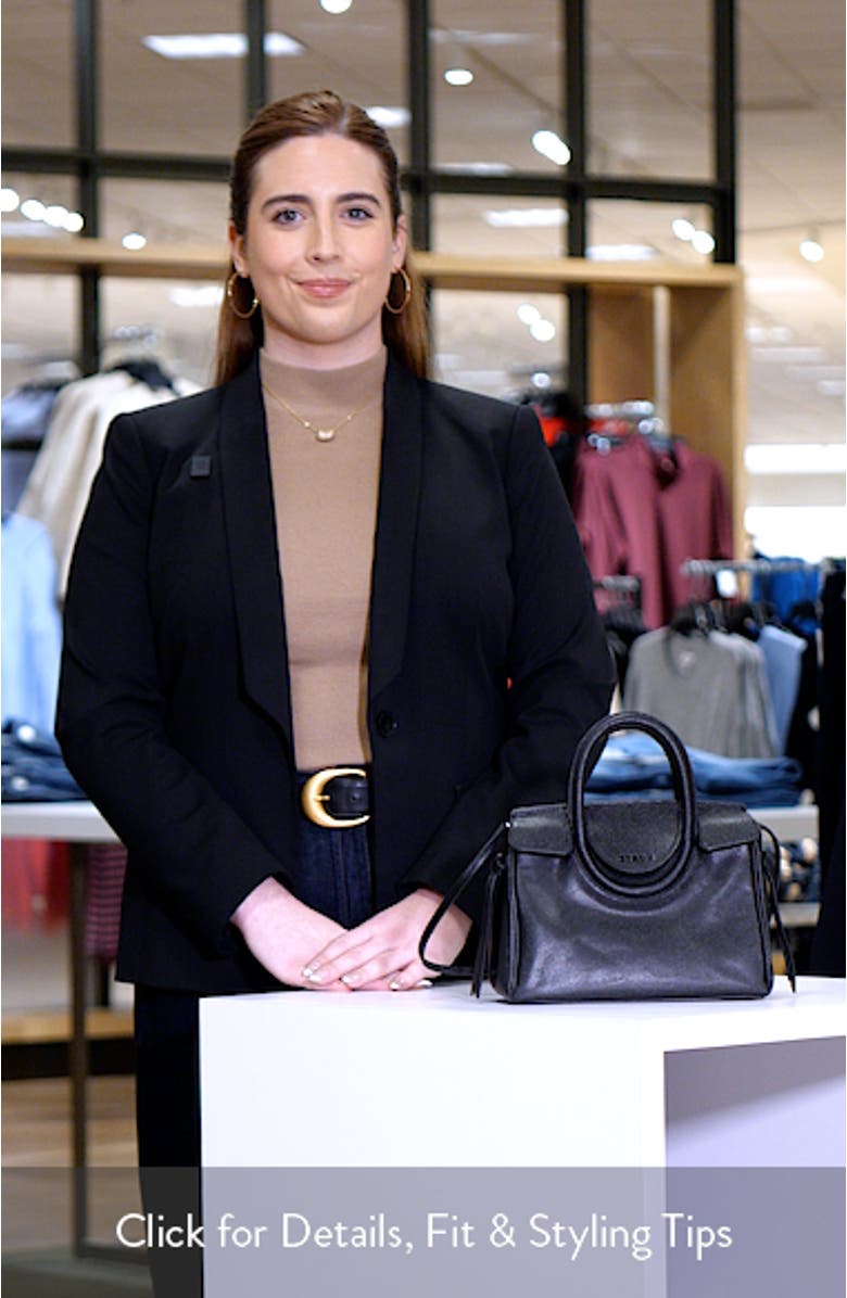 Mini Maude Leather Carryall Bag, sales video thumbnail