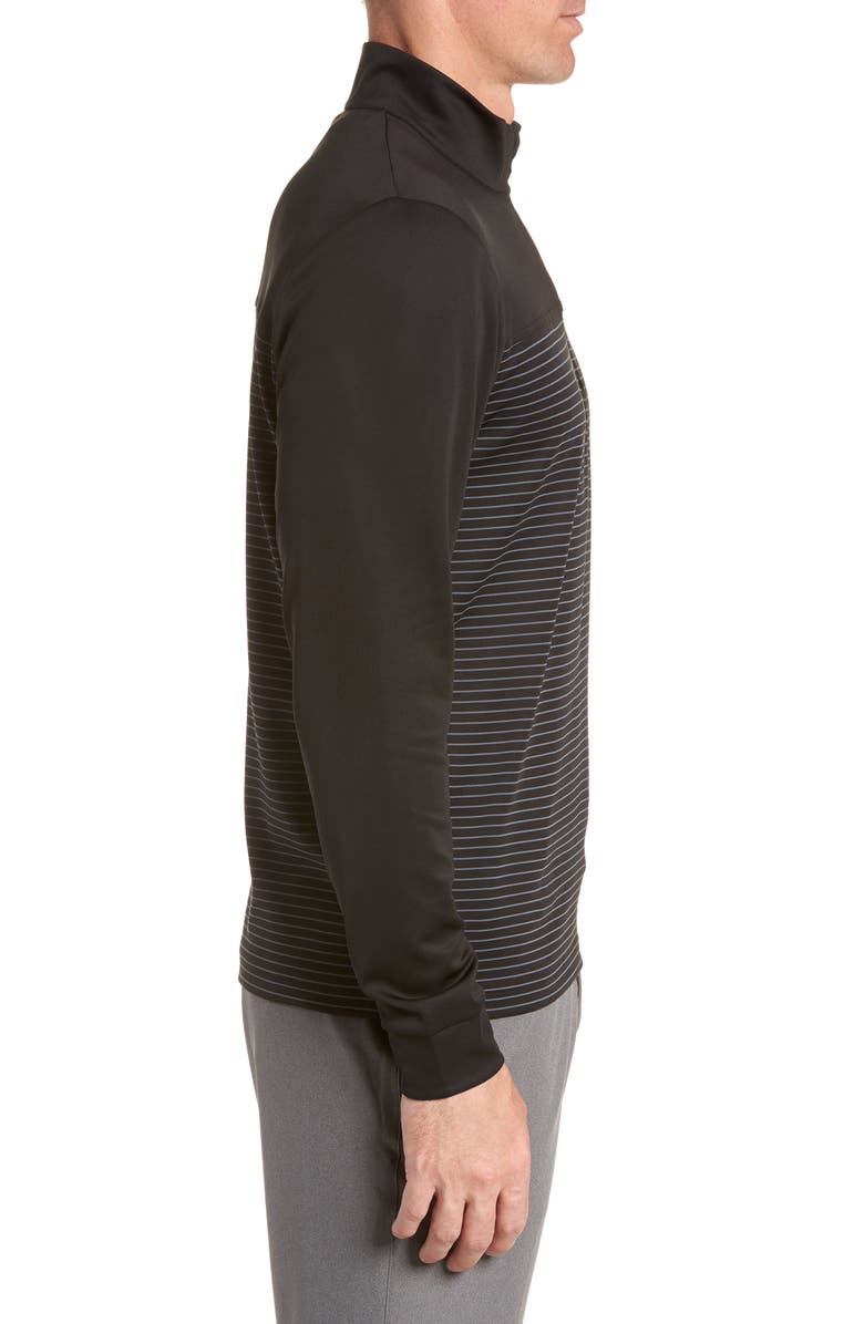 Cutter & Buck Traverse Stripe Quarter Zip Pullover, Alternate, color, 
