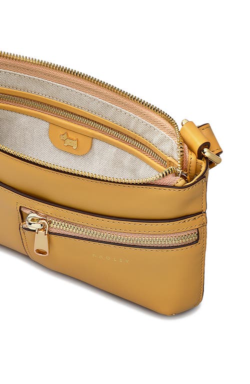 Radley Pockets Mini Ziptop Crossbody Bag In Brown