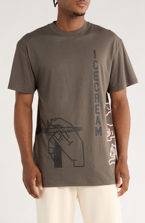 Oversize Spray Graphic T-Shirt
