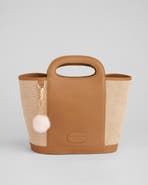Pom Pom London Berwick Canvas & Leather Bag