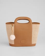 Pom Pom London Berwick Canvas & Leather Bag