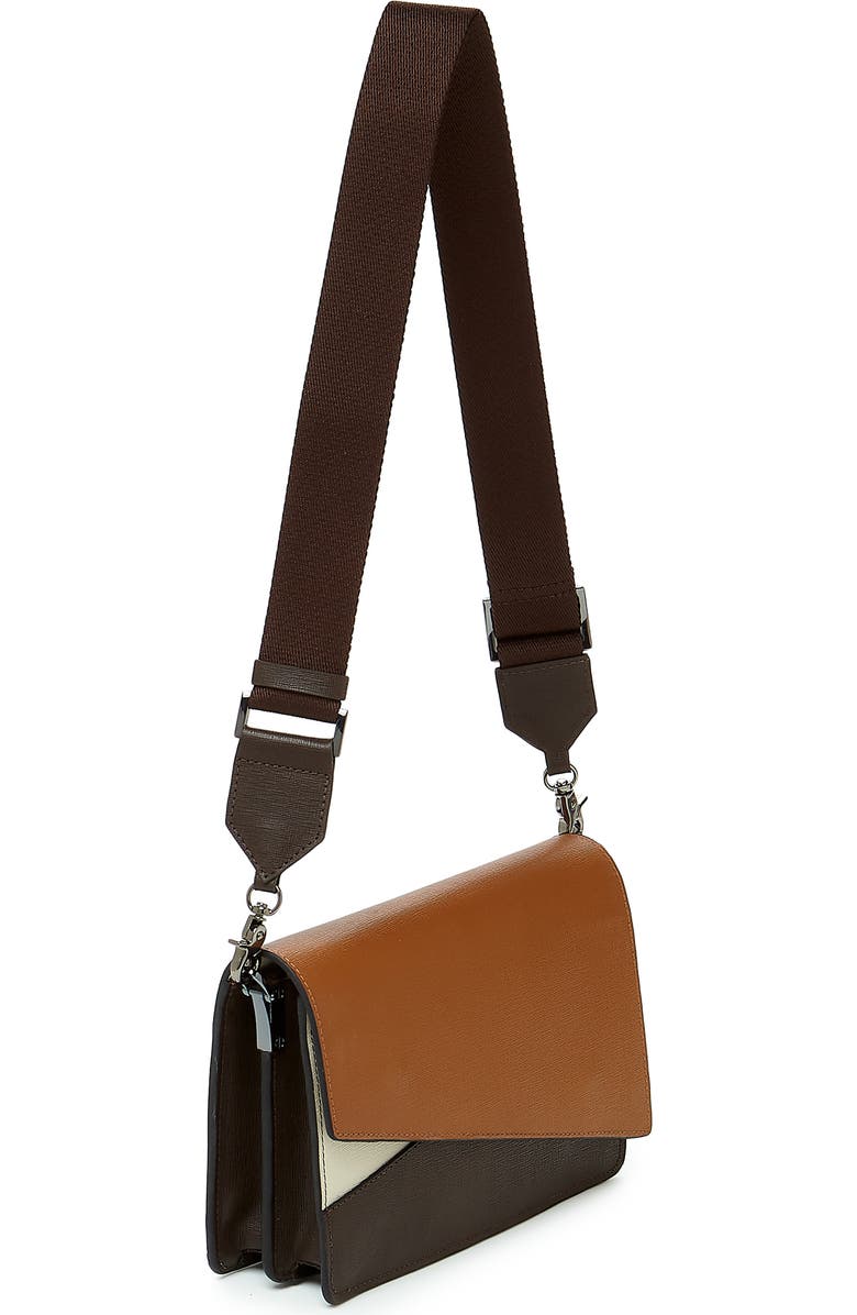 Botkier Crosstown Colorblock Leather Crossbody Bag, Main, color,