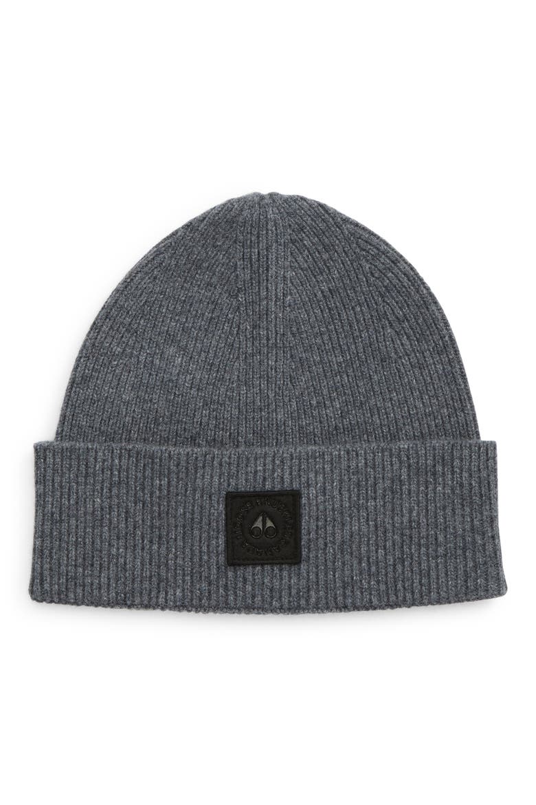 Snowbank Merino Wool Beanie, Main, color, CHARCOAL MELANGE