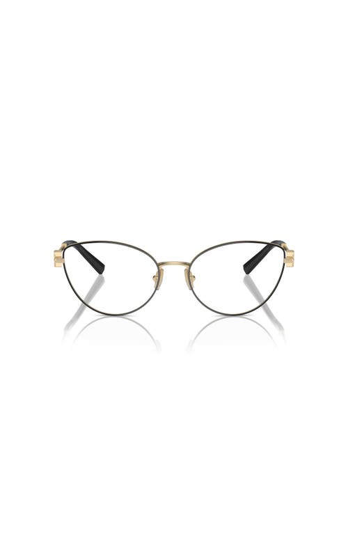 Tiffany & Co . 54mm Cat Eye Optical Glasses In Black