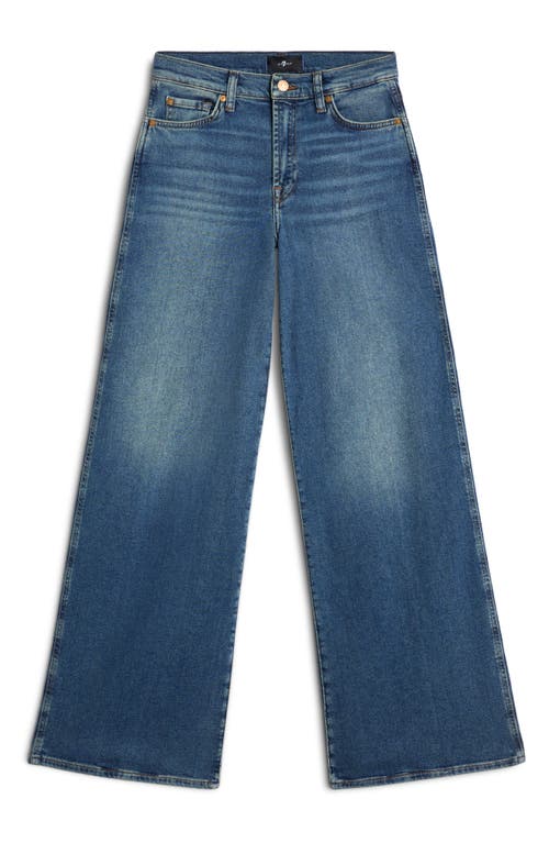 7 For All Mankind `bootcut Tailorless River With Block Hem` Jeans In Blue