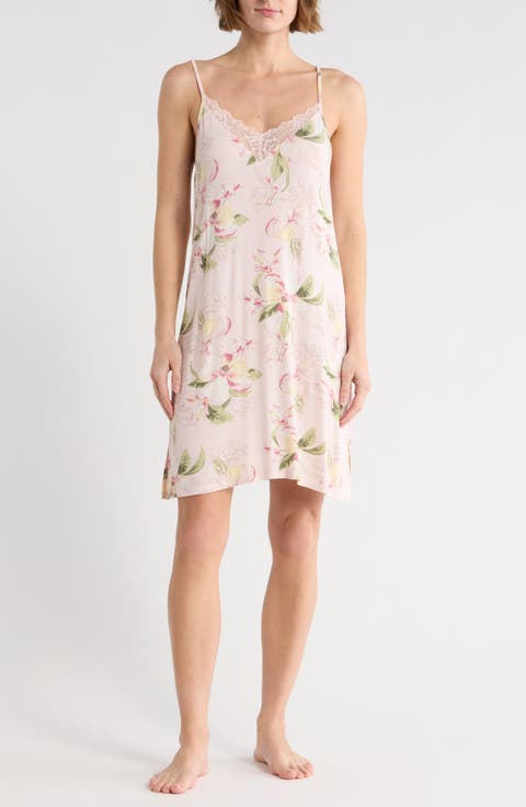 Tranquility Lace Trim Chemise