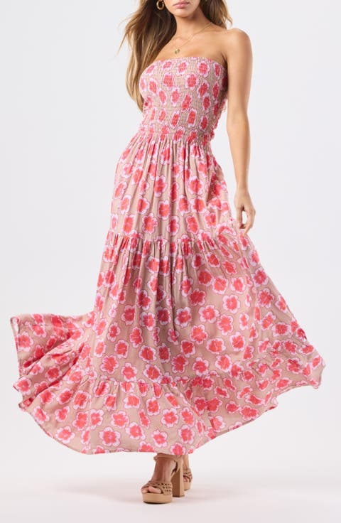 Boracay Strapless Maxi Dress