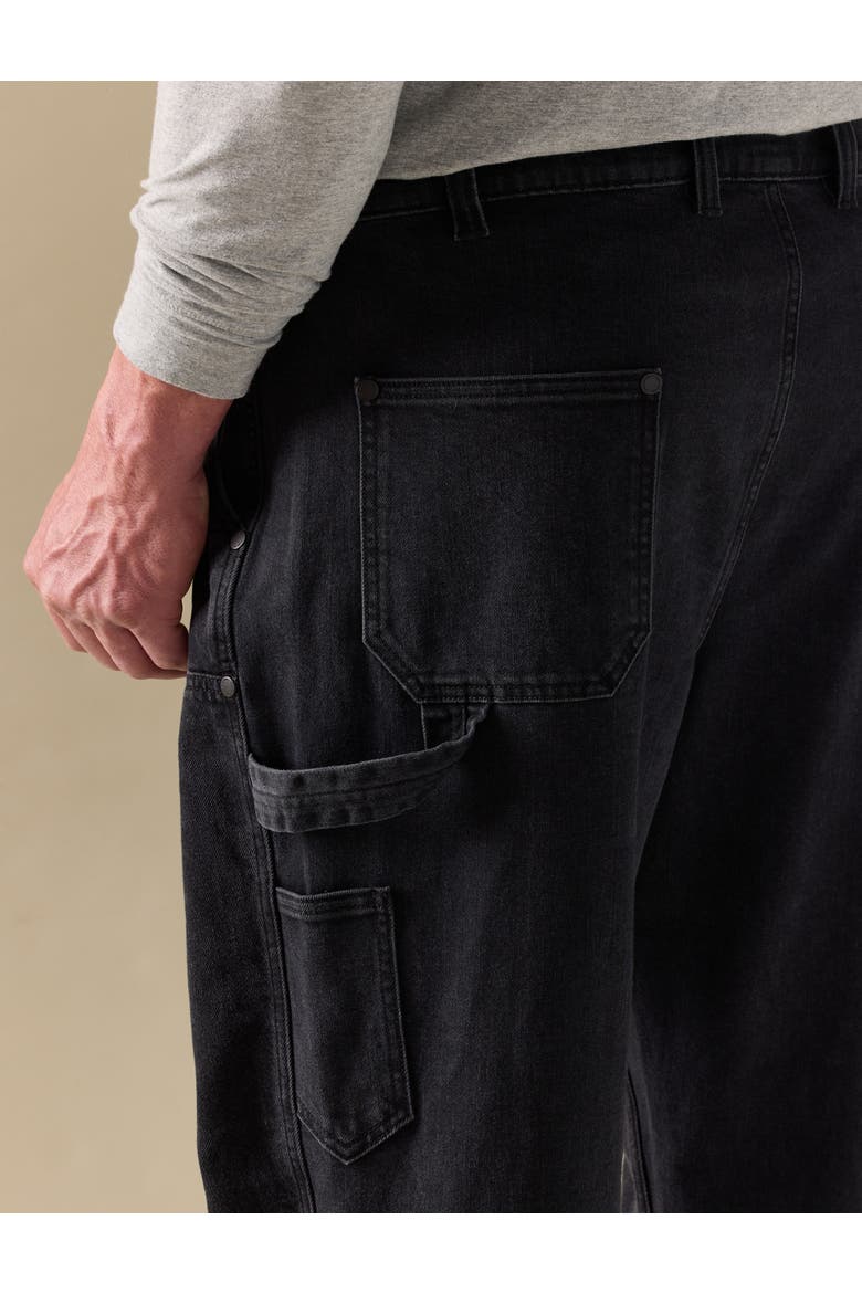 Big & Tall Dual Denim Carpenter Jeans, Alternate, color, ONYX EDGE