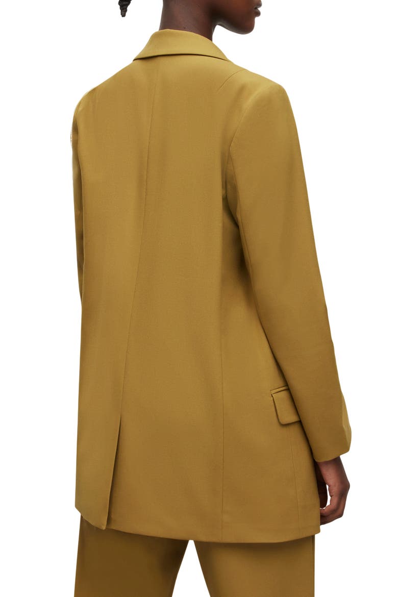 Aleida Blazer, Alternate, color, ECRU OLIVE
