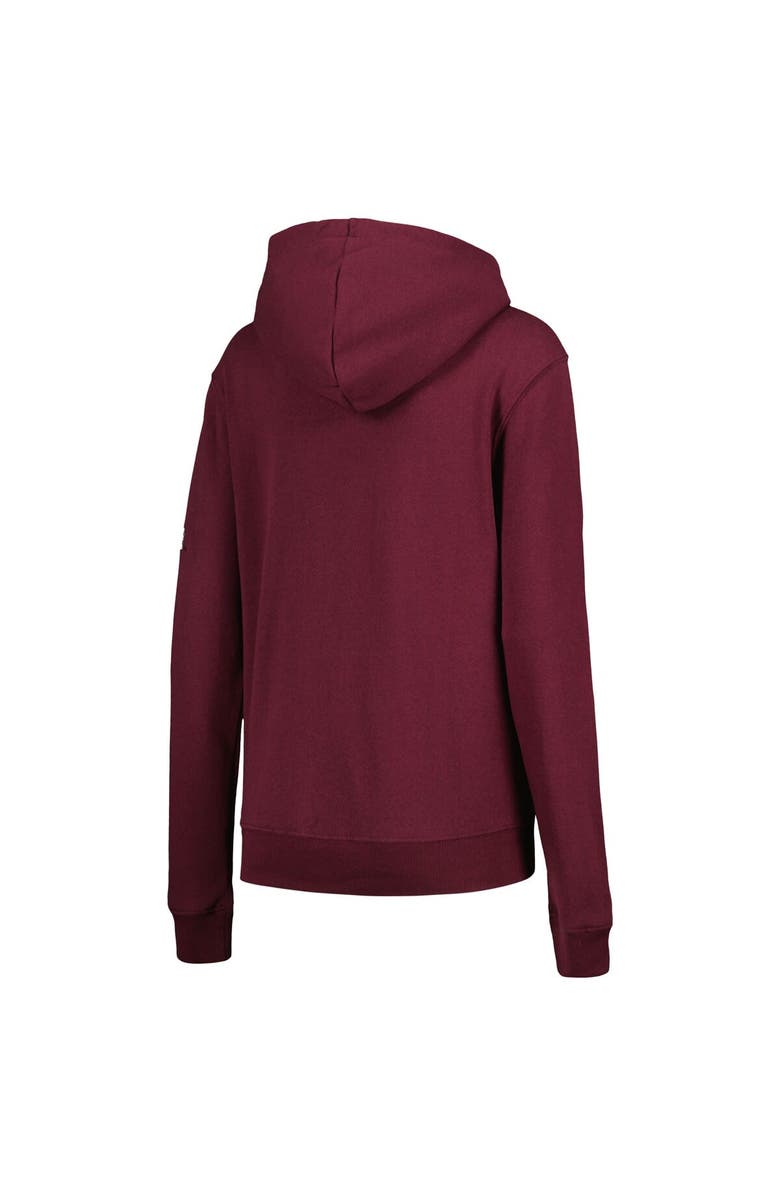 STADIUM ATHLETIC Women's Stadium Athletic Maroon Mississippi State Bulldogs Big Logo Pullover Hoodie, Alternate, color, Maroon