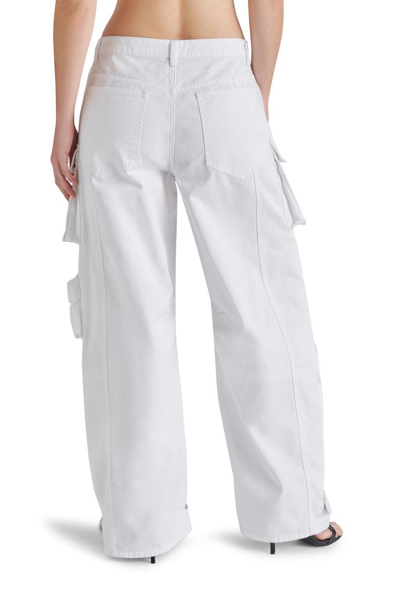 Duo Cargo Jeans, Alternate, color, WHITE