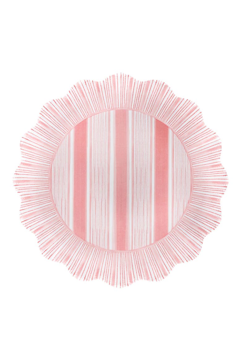 Cabana Set of 4 Melamine Salad Plates, Alternate, color, MULTI