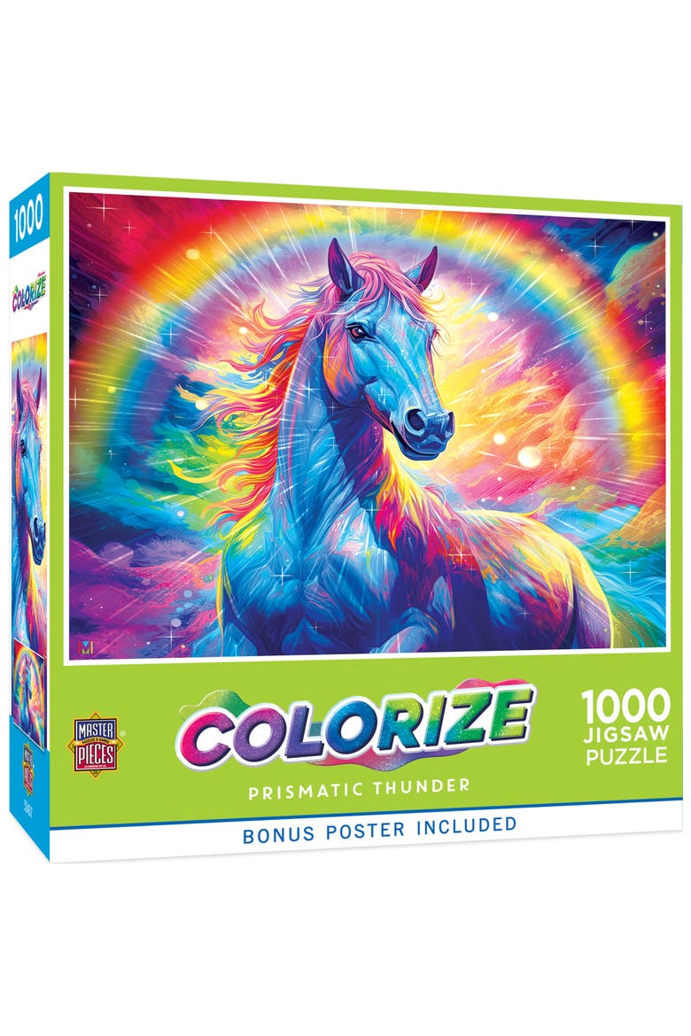 Prismatic Thunder 1000 Piece Puzzle, Main, color, Multicolor