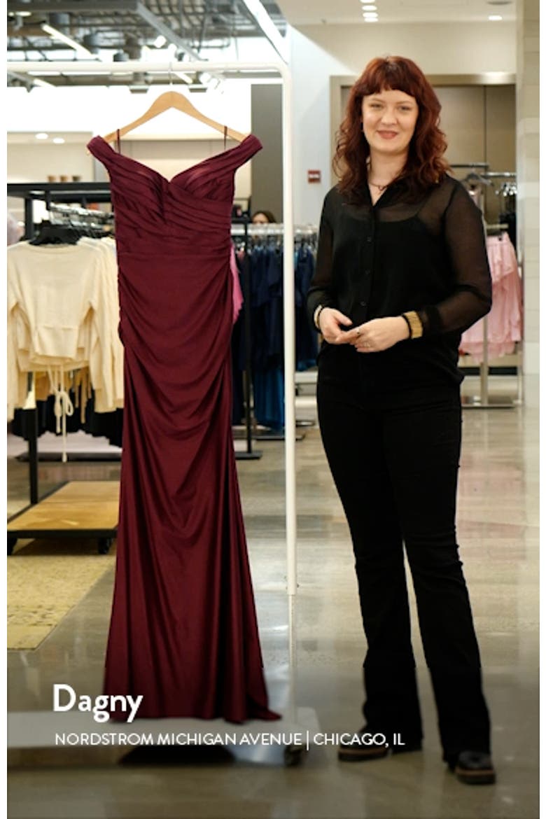 Off the Shoulder Prom Dress with Sweetheart Neckline video