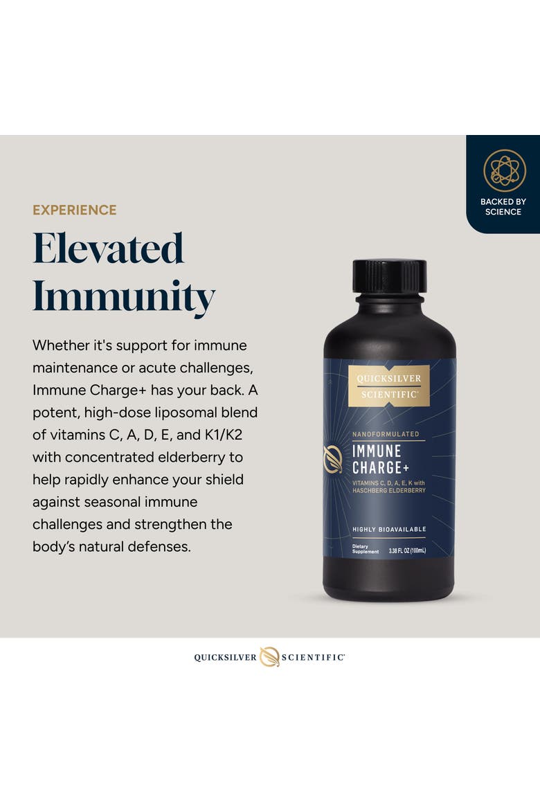 Immune Charge Supplement with Elderberry and  Vitamins A C D3, Alternate, color, None