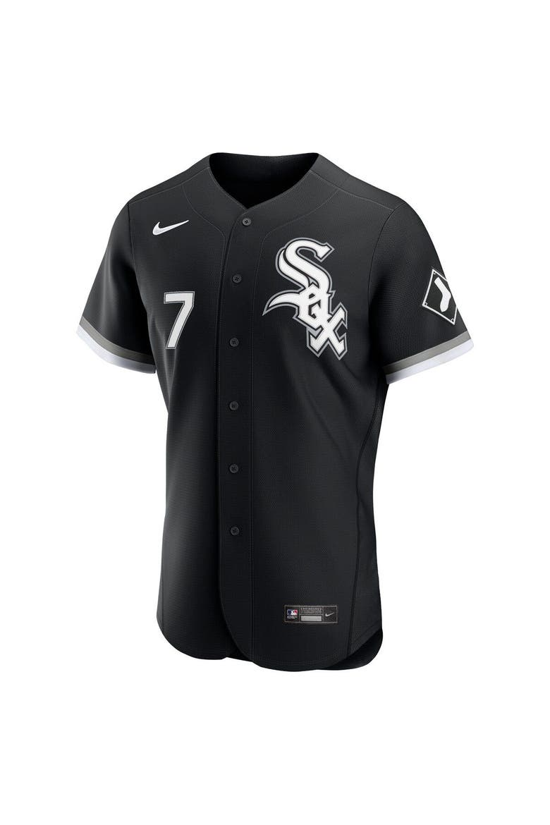 Men's Nike Tim Anderson Black Chicago White Sox Alternate Authentic Player Jersey, Alternate, color, Black