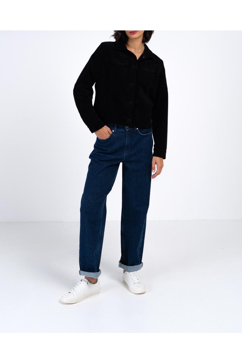 Vera Velvet Jacket, Alternate, color, Black