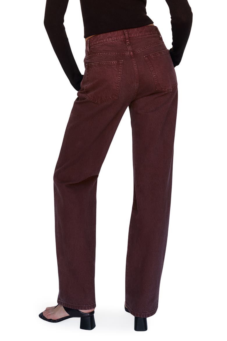 Val '90s Mid Rise Straight Leg Jeans, Alternate, color, URCHIN