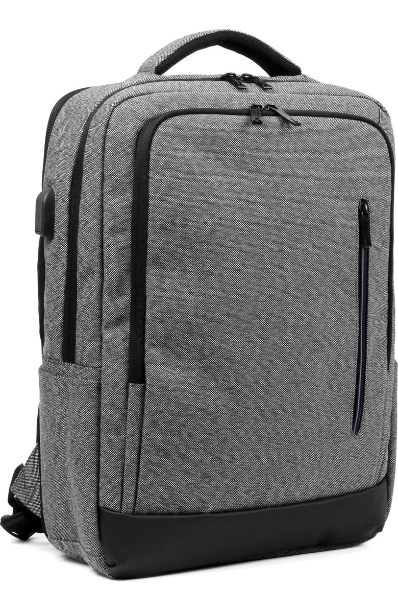 J World Tanka Pilgrim Business Laptop Backpack, Alternate, color, Grey