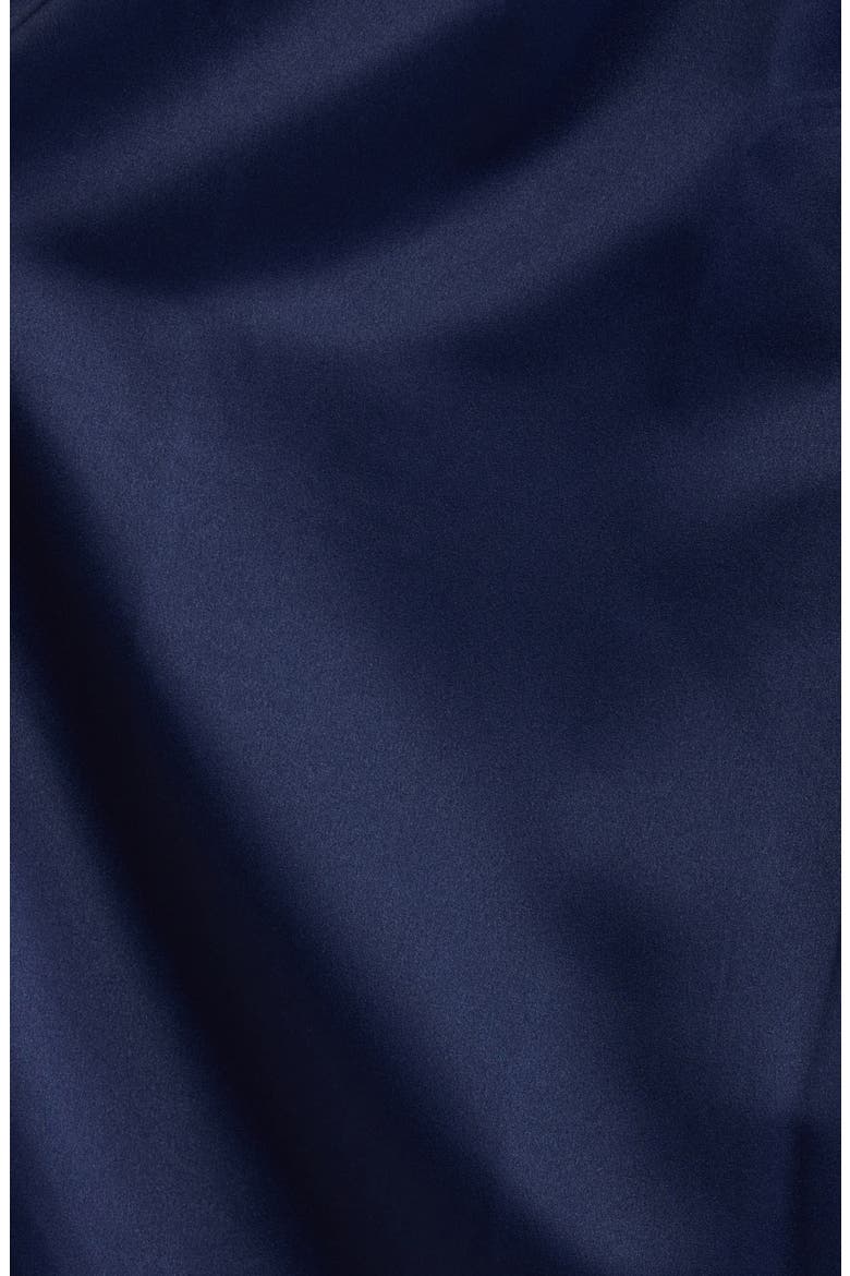 Floral Embroidered Gown, Alternate, color, NAVY