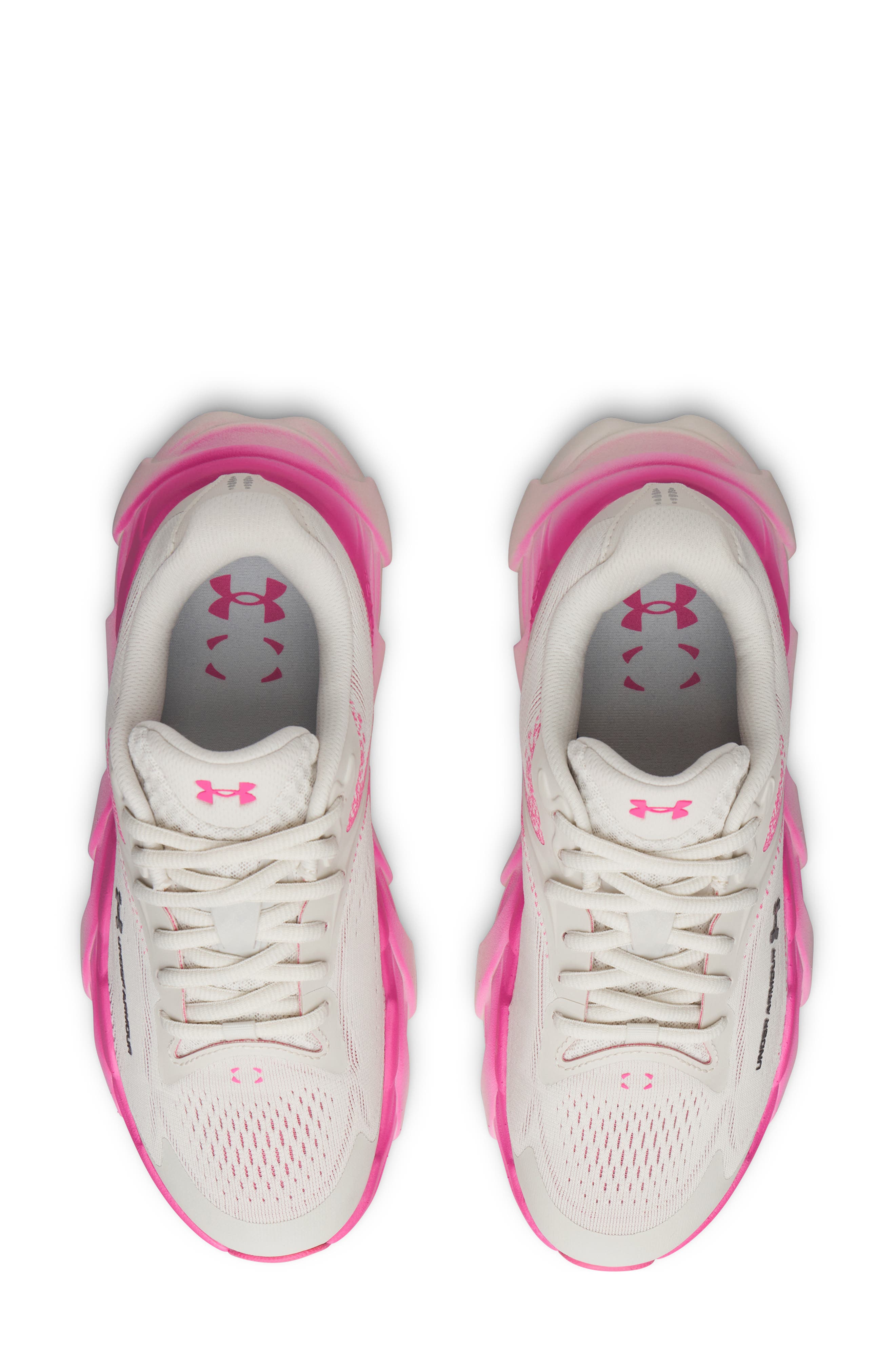 UA HB Runner 2 Running Shoe, Alternate, color, SUMMIT WHITE / VIRTUAL PINK